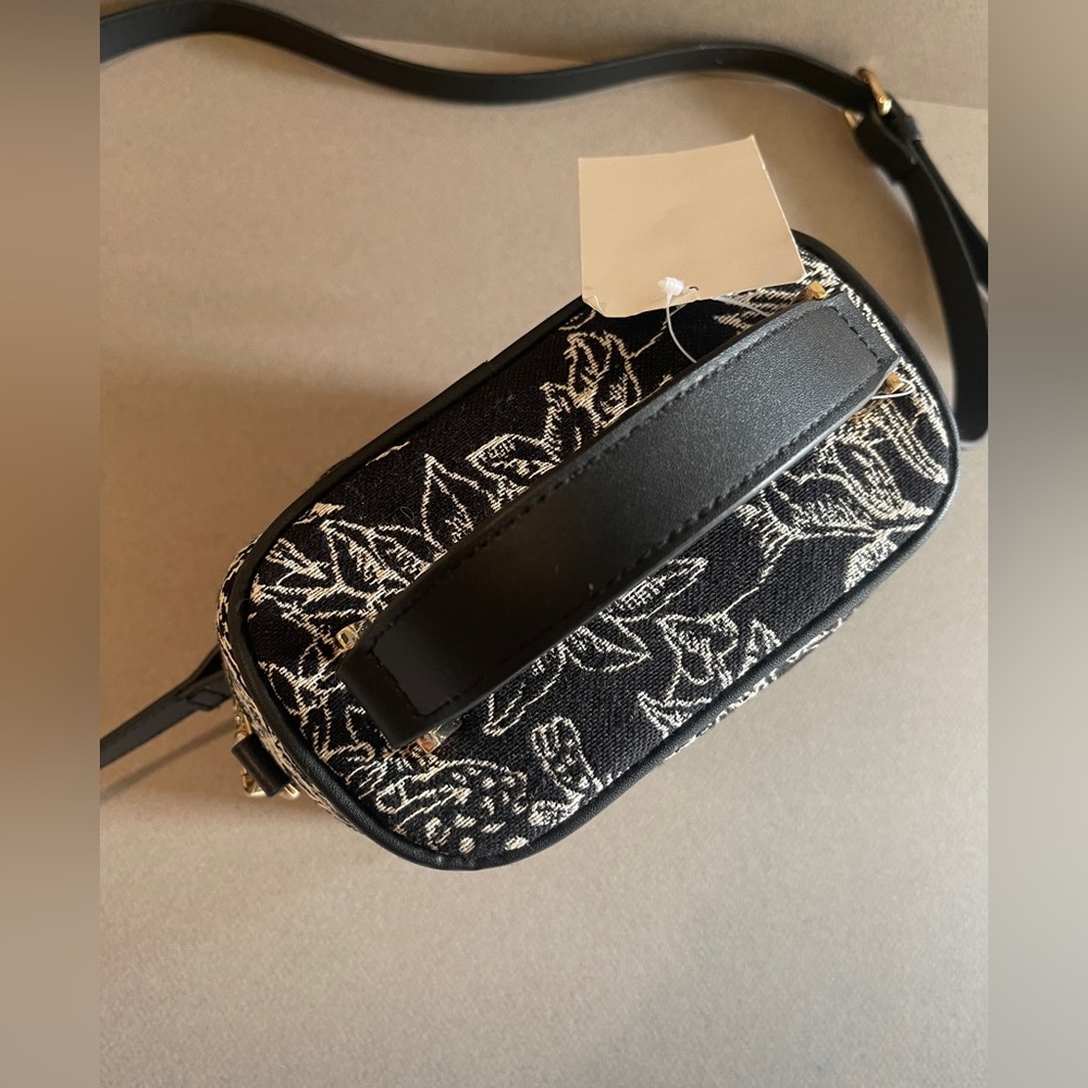 ✨H&M JACQUARD WEAVE TOILE BAG - NEW✨ - Picture 4 of 14